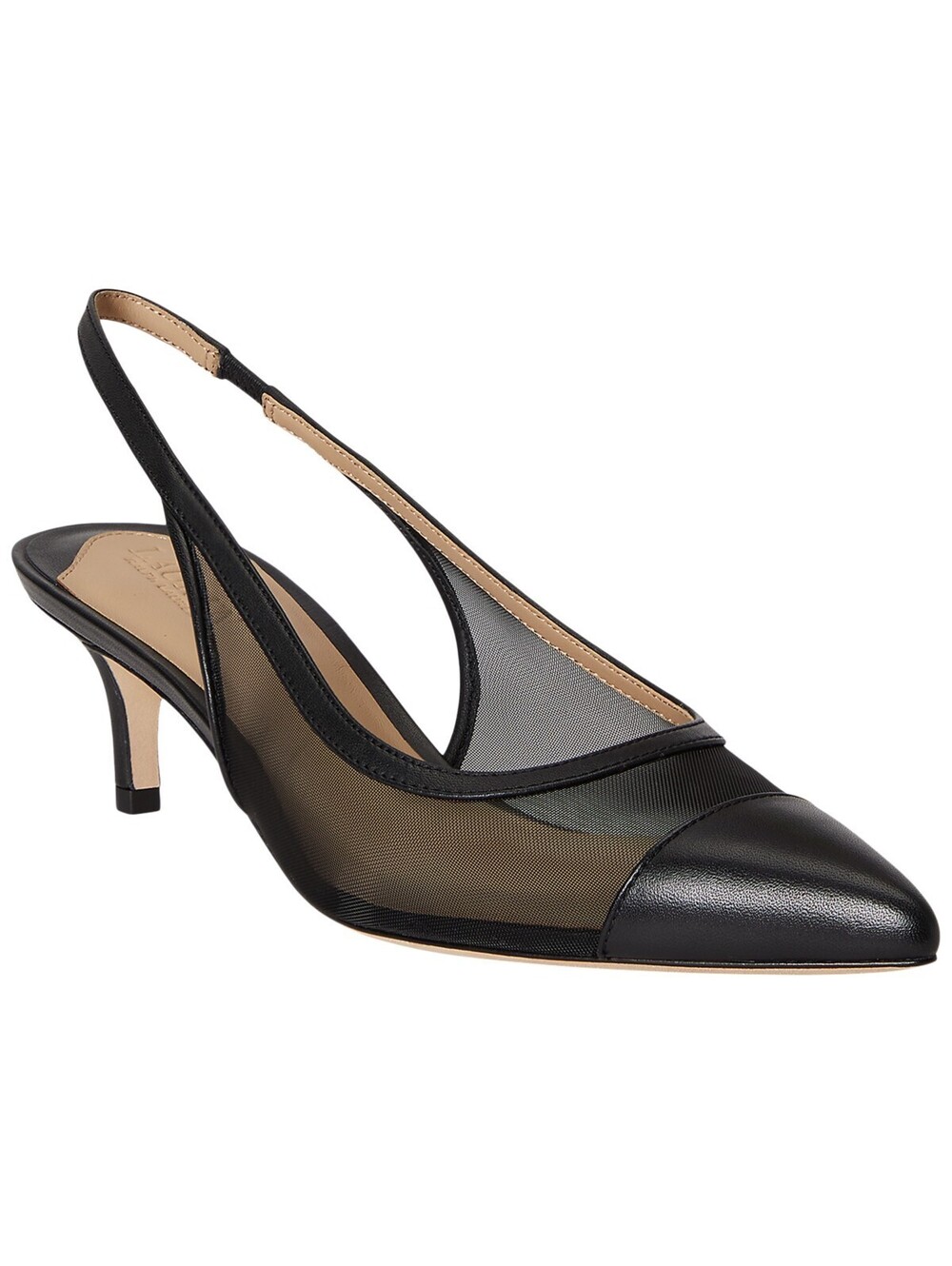 Lauren Ralph Womens Shoes Lo Black 7.5M
